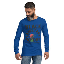 Load image into Gallery viewer, Black Cemetery Soldier Long Sleeve Tee