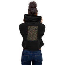 Load image into Gallery viewer, Black History is Not Lost Crop Hoodie
