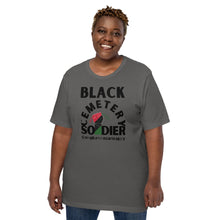 Load image into Gallery viewer, Black Cemetery Soldier Universal SOAL T-Shirt
