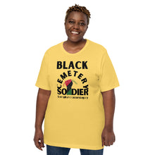 Load image into Gallery viewer, Black Cemetery Soldier Universal SOAL T-Shirt
